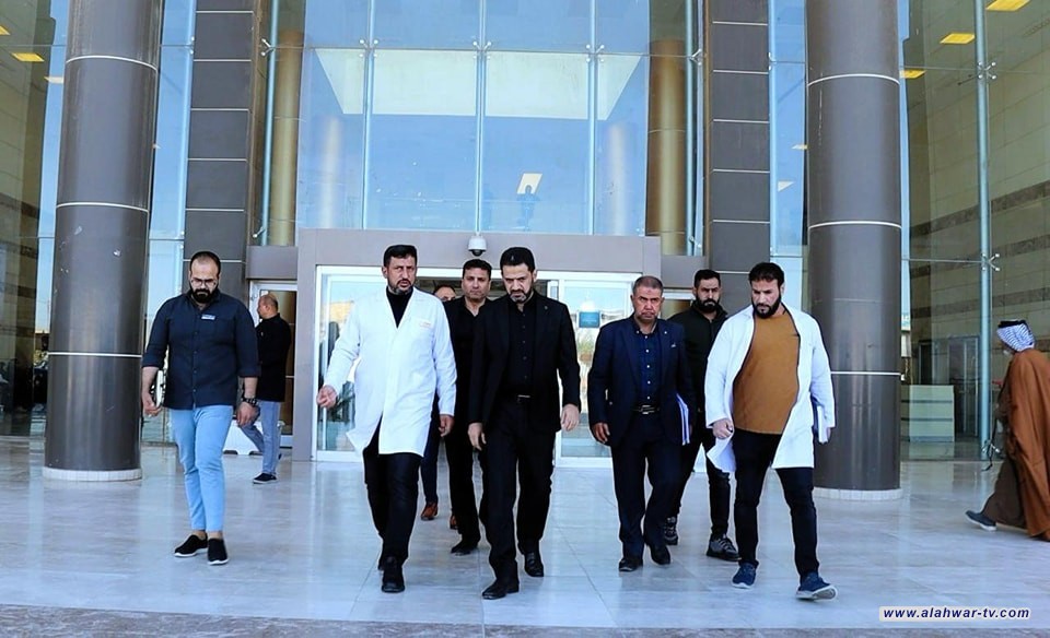 مدير عام صحة ذي قار يتفقد مستشفيات الحبوبي والموسوي والناصرية التعليمية